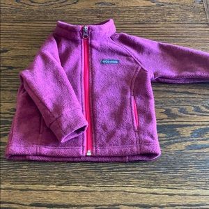 Dark Purple Columbia Fleece Jacket